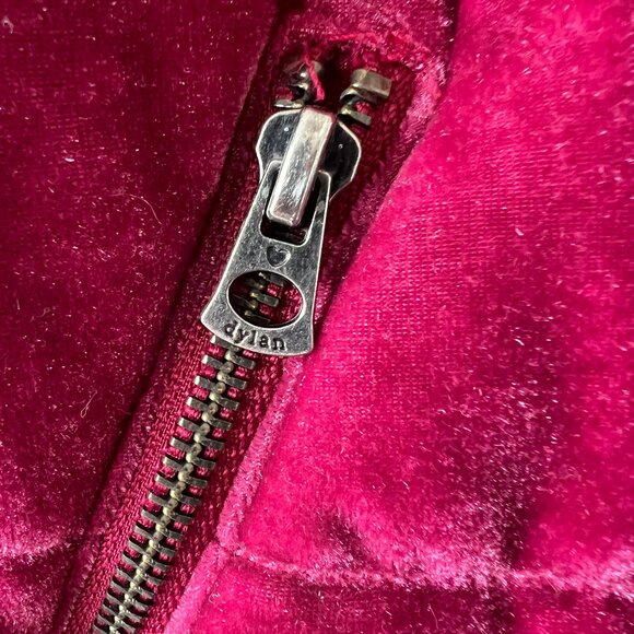 dylan Los Angeles Women's Velour Pink Puffer Vest, Size XS, Excellent Condition! - Picture 2 of 13